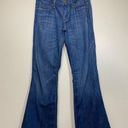 Citizens of Humanity  CoH Low Waist Full Leg Flare Denim Jean Size 23 Photo 0