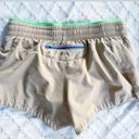 Fabletics Set Bra & Shorts Running Sports Outfit Lined Medium Tan Beige Neutral Photo 5