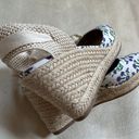 The Loft  NIB String Ties Wedge Sandals Photo 7