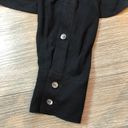 Vince  Black Sheer Button Up Blouse Size 2 NWOT Photo 10