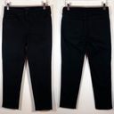 NYDJ  Skinny Ankle Jeans Black High Ride Stretch Size 2 Photo 2