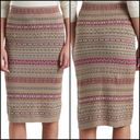 Ralph Lauren LAUREN  Fair Isle Linen Blend Pencil Skirt size XL Women Multi $185 Photo 8