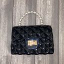 BLACK PEARL HAND BAG PURSE Photo 0