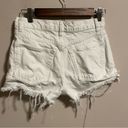 Reformation  Charlie High Rise Jean Short Vintage White Color- Size 26 Photo 2