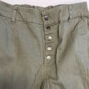 Bar III 
Women's Button Fly High Rise Tapered Pants size 6 (b8.1) Photo 2