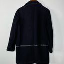 Gerard Darel Black Wool Blend Coat Size 6 Photo 1