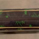 Juicy Couture  Juicy Loves Sephora Navy Blue Green and Gold Barrel Cosmetic Bag Photo 5