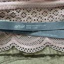 Aerie Pink Delicate Lace Longline Boho Festival Lined Racerback Blush Bralette S Photo 7