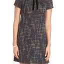 1901 Nwt  Nordstrom Black Shift Tweed Dress Size 4 Petite Photo 0