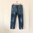 Banana Republic  Boyfriend Denim in Y2K Distressed Dark Wash - Size 29 Photo 2