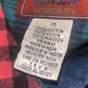 VINTAGE Vermont Teddy Bear TEDDY BEAR VEST Tartan Patchwork Plaid Medium Red Photo 4