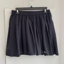 Varsity Alo Black  Pleated Tennis Skirt L Photo 5