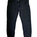 One Teaspoon  Black Iggy Jeans Low Waist Super Skinny Size 28 Photo 0