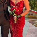 Scarlett Portia And  Red Gown Photo 0