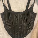 Bardot Brand New  Faux Leather Corset Photo 1