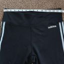 Adidas black and white athletic leggings size large Photo 9