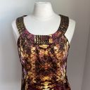 ECI  Tank Women's Size 6 Brown Studded Photo 2