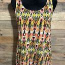 J.Jill  Women’s Lightweight Sleeveless Summer Tank with Tribal Pattern Photo 0