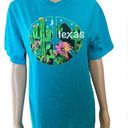 Krass&co Port &  Graphic Novelty Western Desert Floral Cactus Peace Texas T Shirt Photo 0