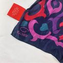 Oscar de la Renta  Silk Scarf - Abstract & Heart Print Photo 4