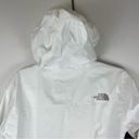 The North Face  Womens Jacket Sz Medium White Black Hooded Ski Wind Snow Jacket Photo 12