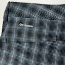 Columbia Omni-Wick Blue Plaid Golf Hiking Active Bermuda Shorts Women’s 10 Photo 4