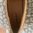 Comfort View Tan Camel Leather flat Photo 9