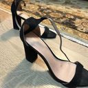 Steve Madden Black Velvet Heels Photo 1