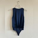 Cami NYC  Lorna Button Bodysuit in Night Night Navy Blue Size Small Photo 5