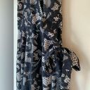 Diane Von Furstenberg Black New Amelia Halter Lace Wrap Dress Size 4 Photo 6