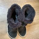 Sorel  Tivoli Snow Boots Black and White 9 Photo 8