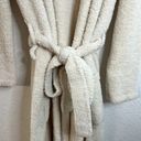 Barefoot Dreams  Robe Size 2 White Cream Style 509 Long Full Length Belted Photo 12