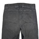 J.Jill  Denim Size 16 High Rise Creased Front Full Leg Jeans Basalt Wash Black Photo 4