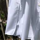 J.Crew NEW  White Cotton Shirt Dress M Photo 9
