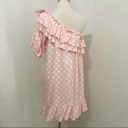 Target LISA MARIE FERNANDEZ x  One Shoulder Ruffle Neckline Polka Dot Party Dress Photo 8