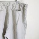 L.L.Bean  100% Linen Crop Pants Classic Fit Oatmeal Color size 26 W Photo 2