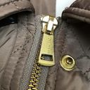 Cole Haan  Signature Women’s Tan Quilted Long Line Puffer Jacket Photo 4