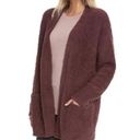 Barefoot Dreams  Cozychic So-Cal Cardigan Sweater Open Front Pocket Oversized Photo 3