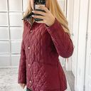 Barbour Montrose Quilted Jacket Bordeaux Utility Photo 3