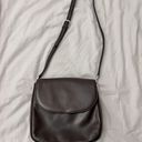 Hillard & Hanson Hillary & Hanson Leather Brown Crossbody Bag Photo 0