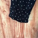 WAYF  Navy Polka Dot Laci One Shoulder Ruffle Tiered Dress Photo 8