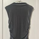 Reformation  Alden Knit Dress Silver Velvet New Size Medium Photo 4