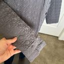 Gallery  Quilted Gray Coat Photo 3