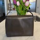 Gucci  Vintage Brown Leather Shoulder Bag Photo 3