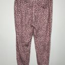 n: philanthropy pink leopard print jogger set size medium Photo 6