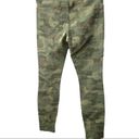 Gap  Green Camo Mid-Rise Skinny Fit Ankle Crop Stretch Denim Jeans Photo 1