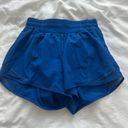 Lululemon Symphony Blue Hotty Hot Shorts 4” Photo 0