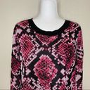 DKNY  Step- Hem Printed Sweater Photo 3