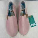 Olukai Pink Rose Sea Salt Canvas Women's Kuala Pa'a Kapa Slip On Espadrille Photo 11