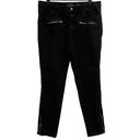 Attention  Black Slim Fit Zipper Skinny Jeans 12 Photo 13